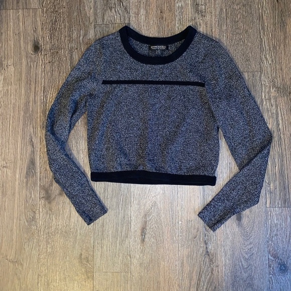 Banana Republic made of Italian Yarn size small gray sweater - Picture 1 of 4